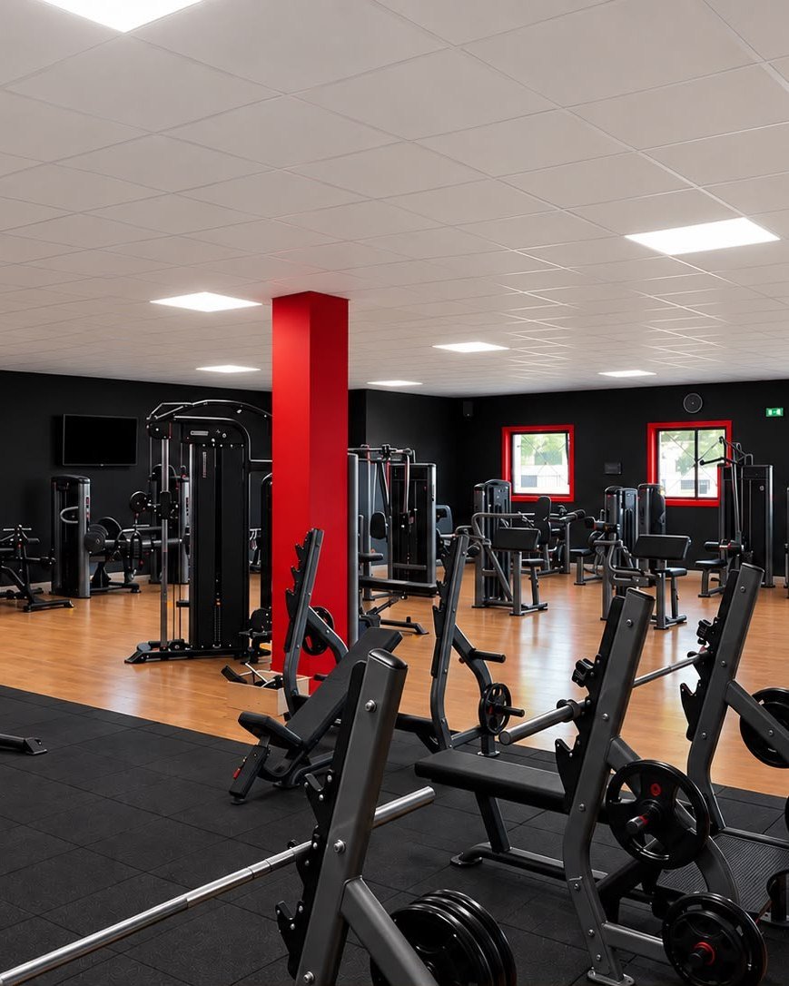 Salle de musculation Training Sport, 520 m² climatisés